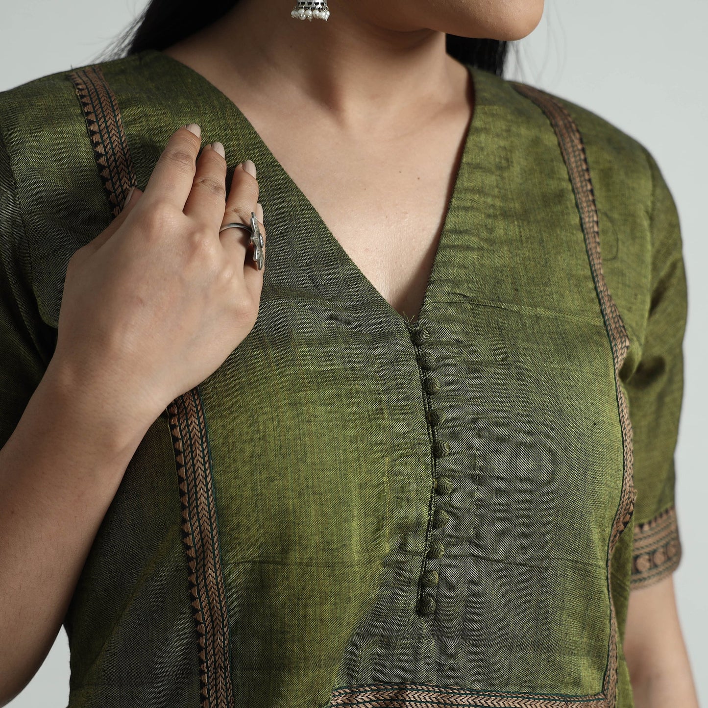 Buy Dharwad Cotton Kurta with Palazzo & Dupatta Set Online at iTokri.com
