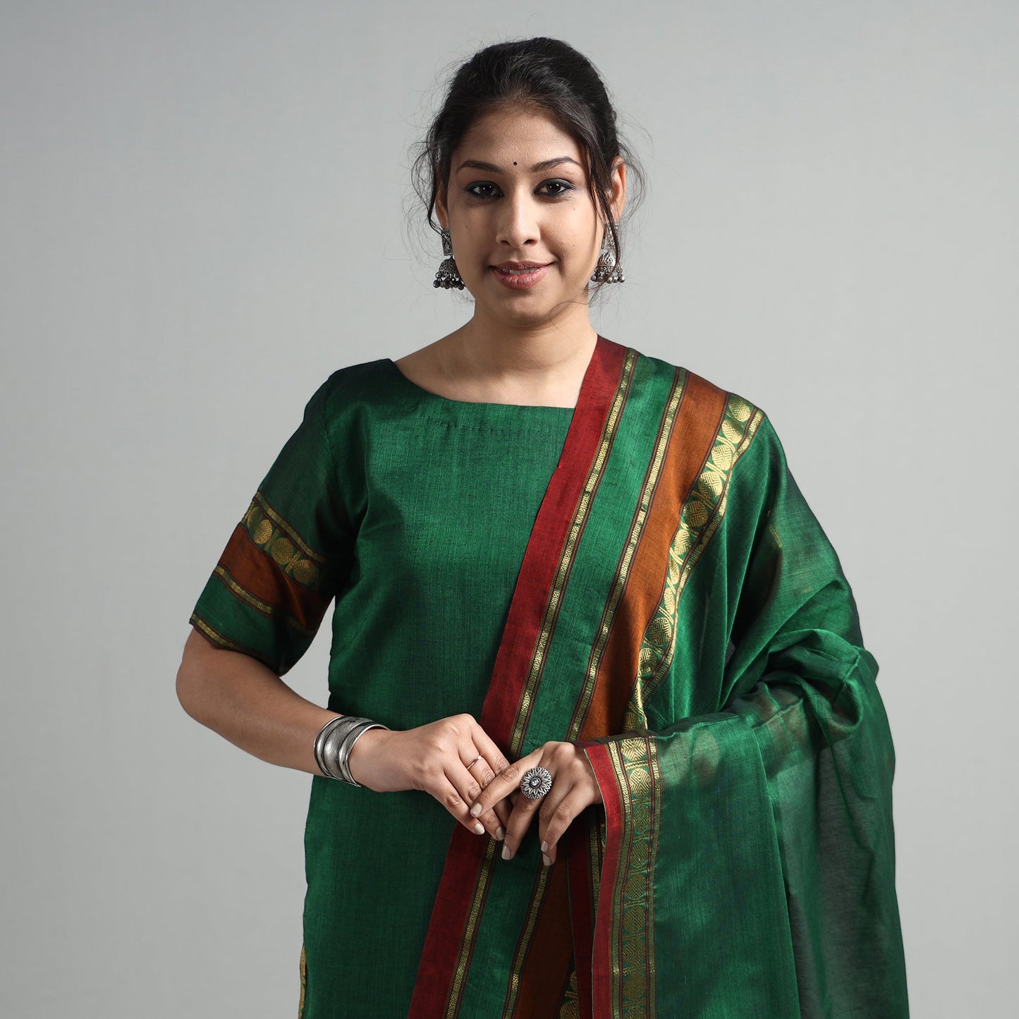 Dharwad Kurta with Palazzo & Dupatta Set
