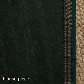 Dharwad cotton saree with border 02 - handcrafted