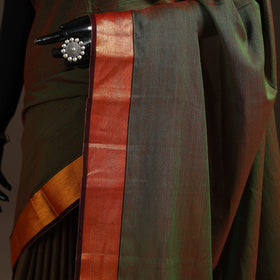 Dharwad cotton saree with border 10 - handcrafted