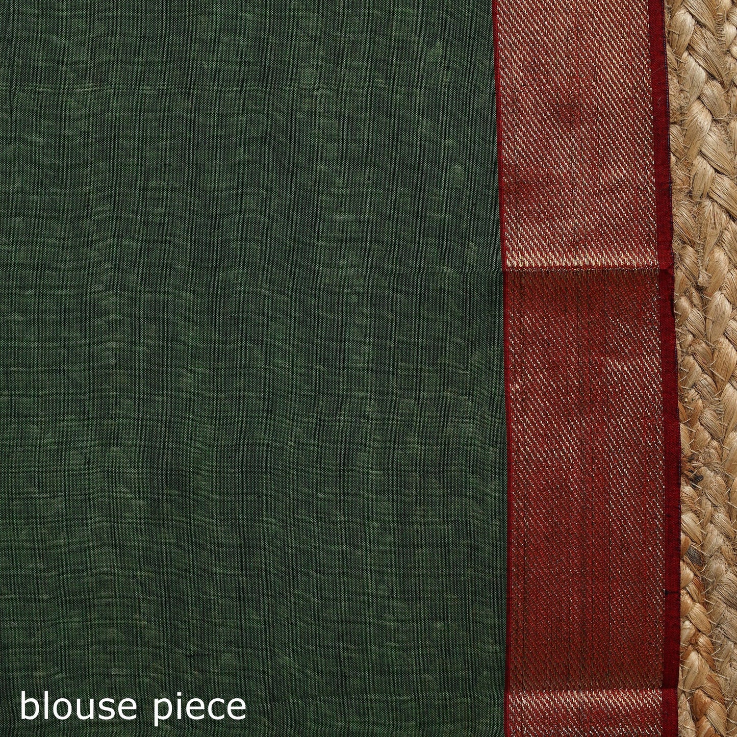Dharwad cotton saree with border 12 - handcrafted