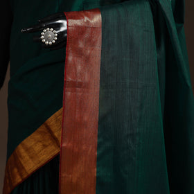 Dharwad cotton saree with border 14 - handcrafted