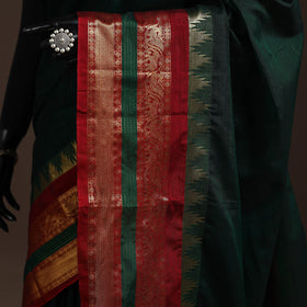 Dharwad cotton saree with border 19 - handcrafted