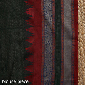 Dharwad cotton saree with border 24 - handcrafted