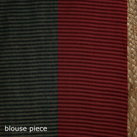 Dharwad cotton saree with border 26 - handcrafted