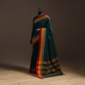 Dharwad cotton saree with border 29 - handcrafted