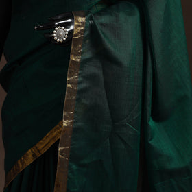 Dharwad cotton saree with border 33 - handcrafted