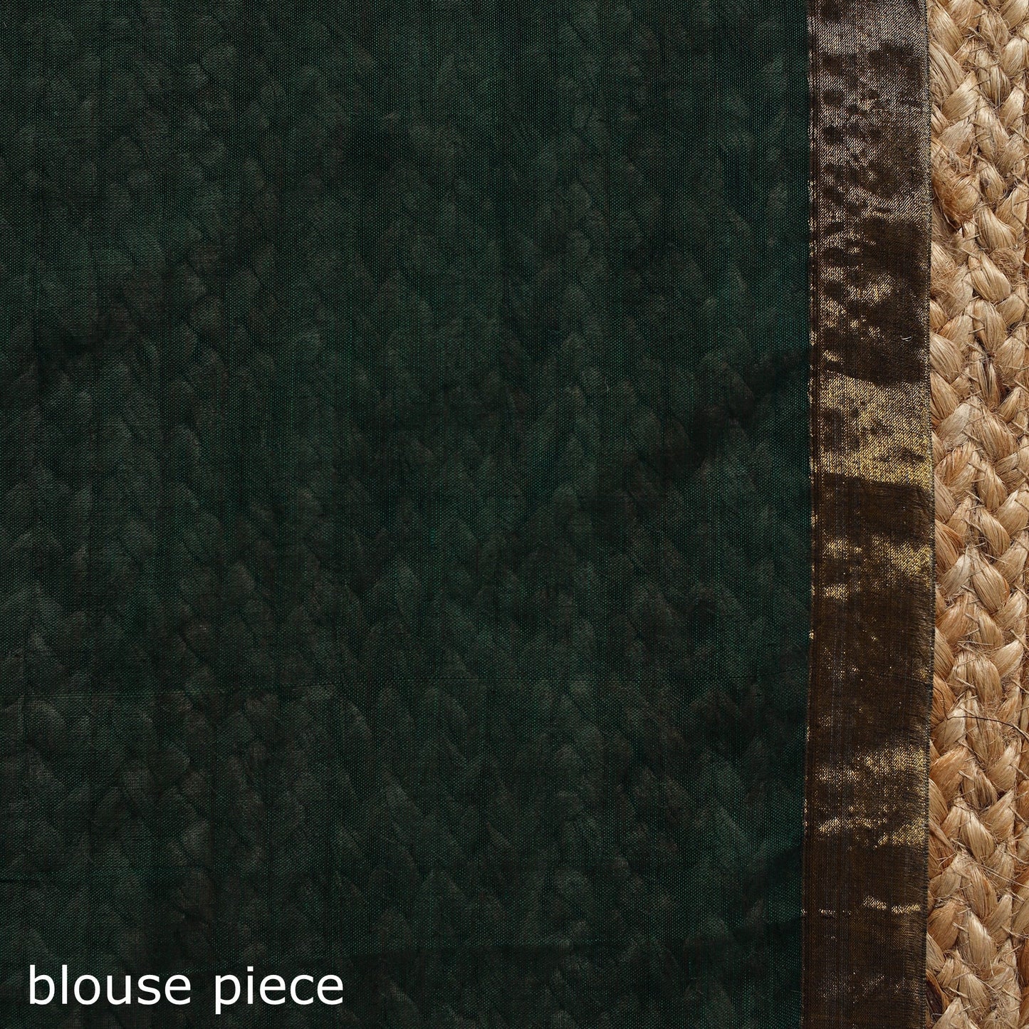 Dharwad cotton saree with border 33 - handcrafted