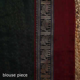 Dharwad cotton saree with border 34 - handcrafted