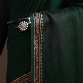 Dharwad cotton saree with border 45 - handcrafted