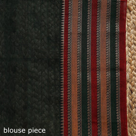 Dharwad cotton saree with border 46 - handcrafted