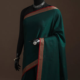 Dharwad cotton saree with border 47 - handcrafted