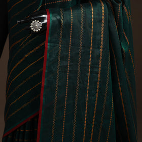 Dharwad cotton saree with thread stripes 09 - handcrafted