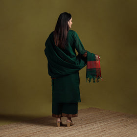 Dharwad cotton suit set with dupatta for women 10