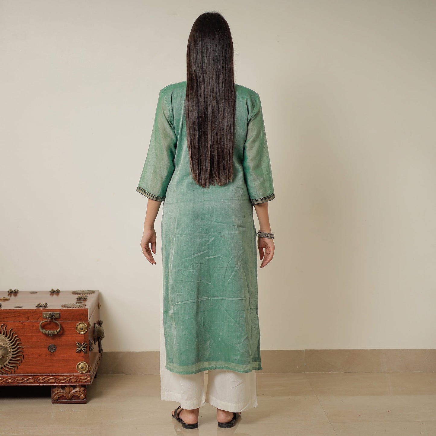 Buy Dharwad Cotton Straight Kurta for Women