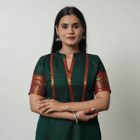 Dharwad Mercerised Cotton Kurta | Straight & Elegant for Women