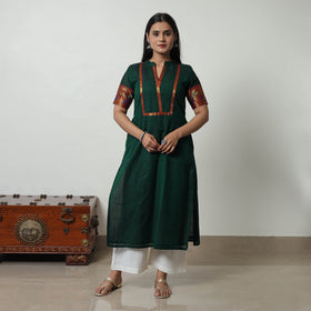 Dharwad Mercerised Cotton Kurta | Straight & Elegant for Women