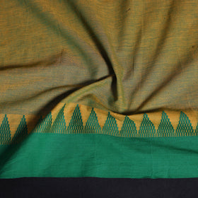 Dharwad weave cotton blouse piece 11 - handcrafted