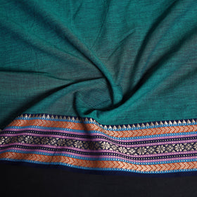 Dharwad weave cotton blouse piece 19 - handcrafted