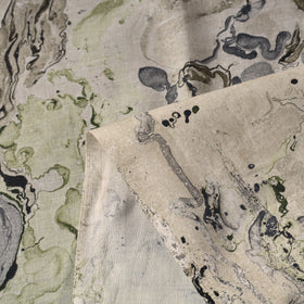  Digital Printed Marble Pattern Cotton Fabric 07 