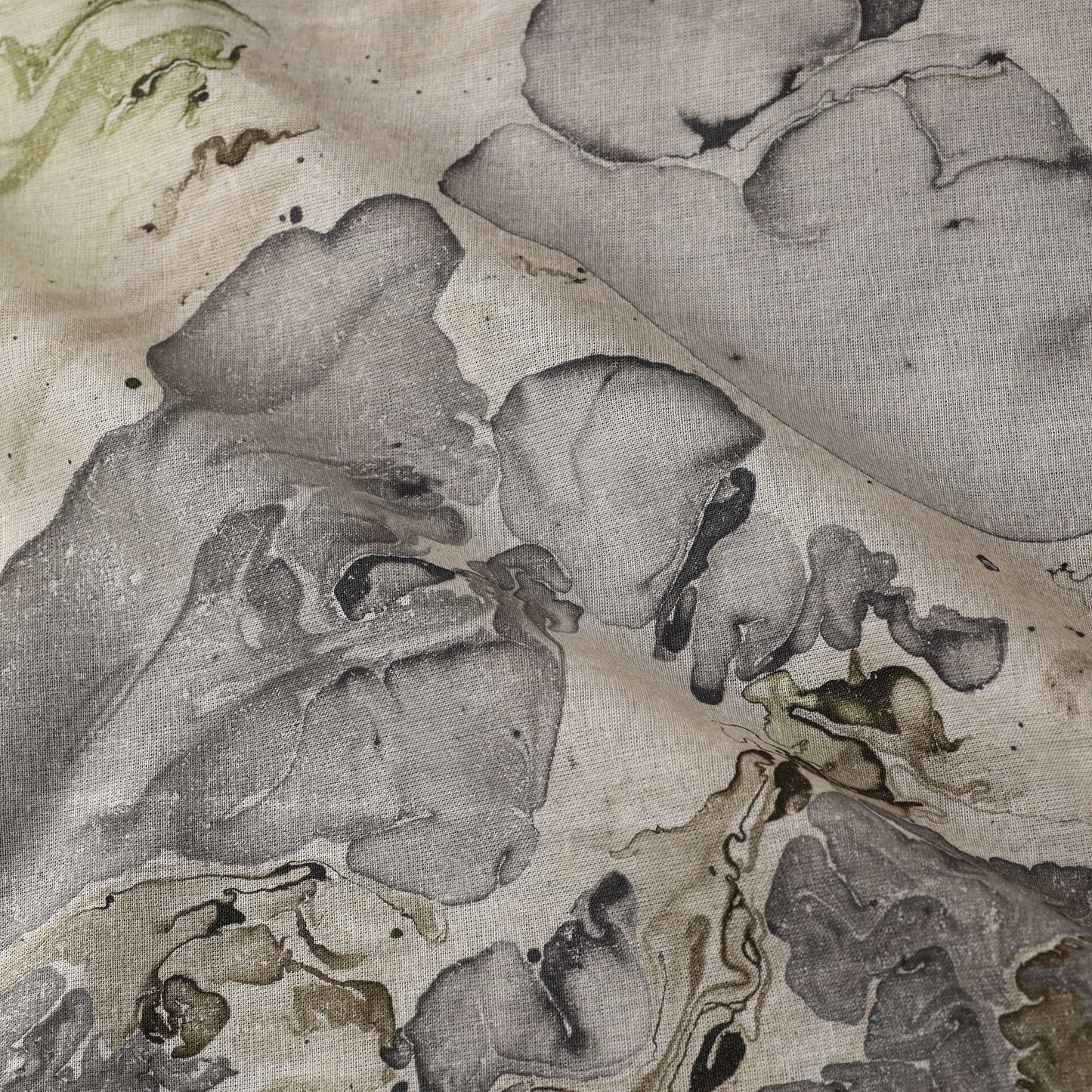  Digital Printed Marble Pattern Cotton Fabric 07 