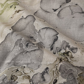  Digital Printed Marble Pattern Cotton Fabric 07 