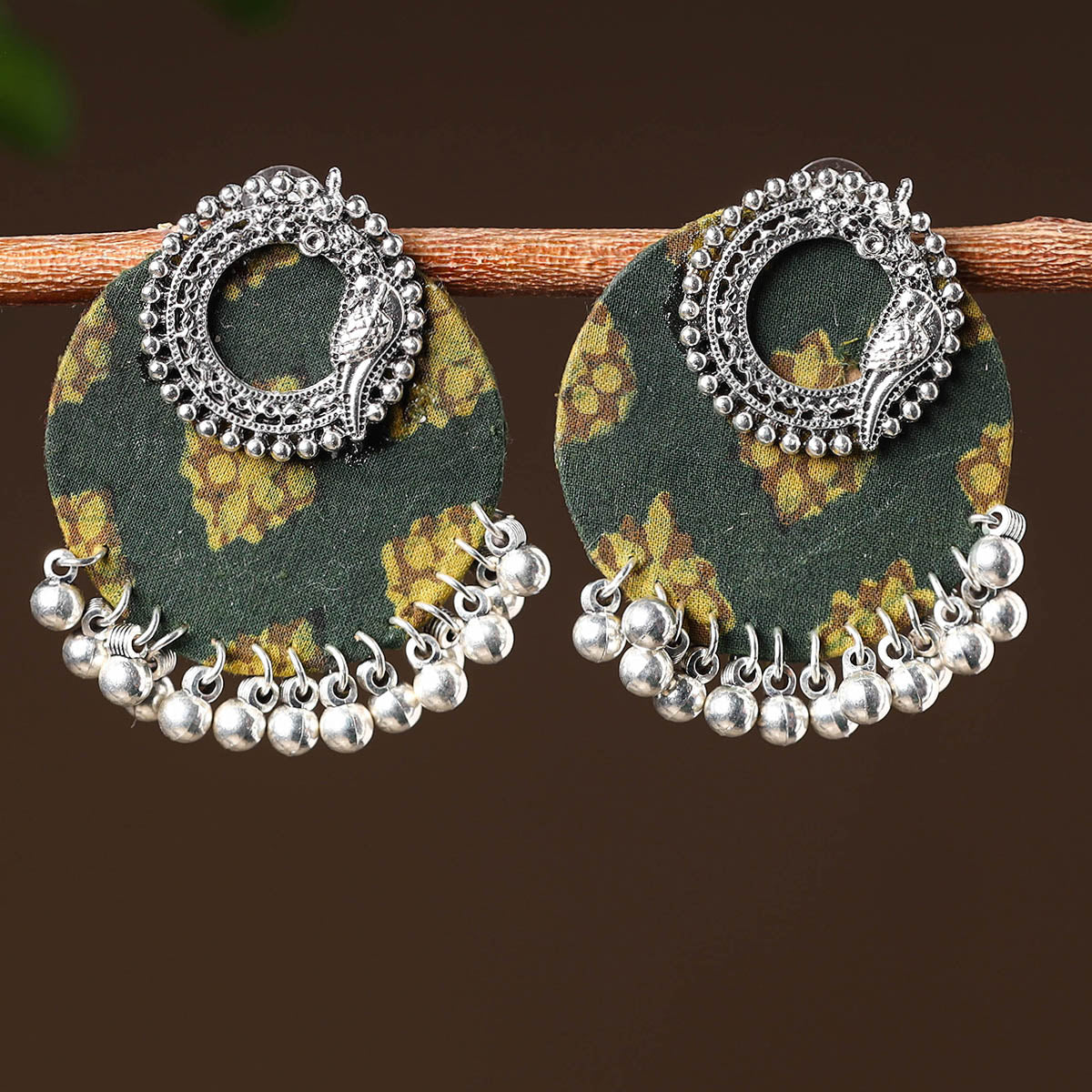 Divyathi Handcrafted GS Fabart Earrings