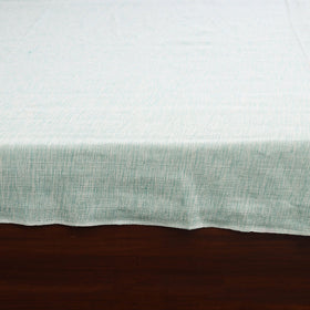 Green - double handloom cotton bed sheet (108 x 90 in) 36