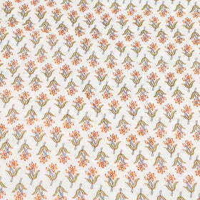  Double - Sanganeri Printed Reversible Soft Cotton Quilt / Blanket 