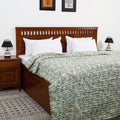  Double - Sanganeri Printed Reversible Soft Cotton Quilt / Blanket 