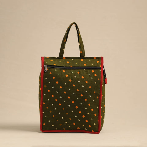  Green Eco-Friendly Handmade Cotton Handbag for Women