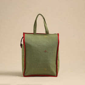  Green Eco-Friendly Handmade Cotton Handbag for Women