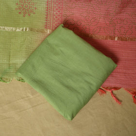 Embroidered cotton printed 3pc unstitched dress material 83