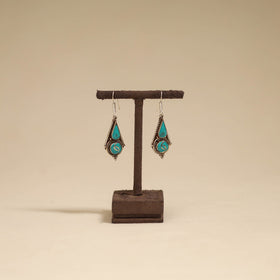 Ethnic tribal tibetan earrings from himalaya 07
