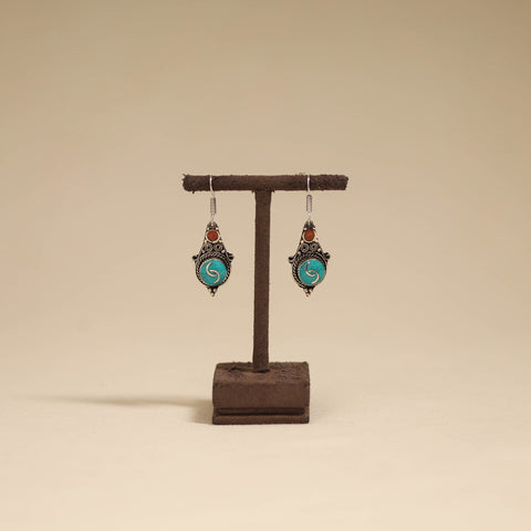 Ethnic tribal tibetan earrings from himalaya 12