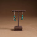 Green - ethnic tribal tibetan earrings from himalaya 48