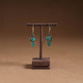Green - ethnic tribal tibetan earrings from himalaya 56