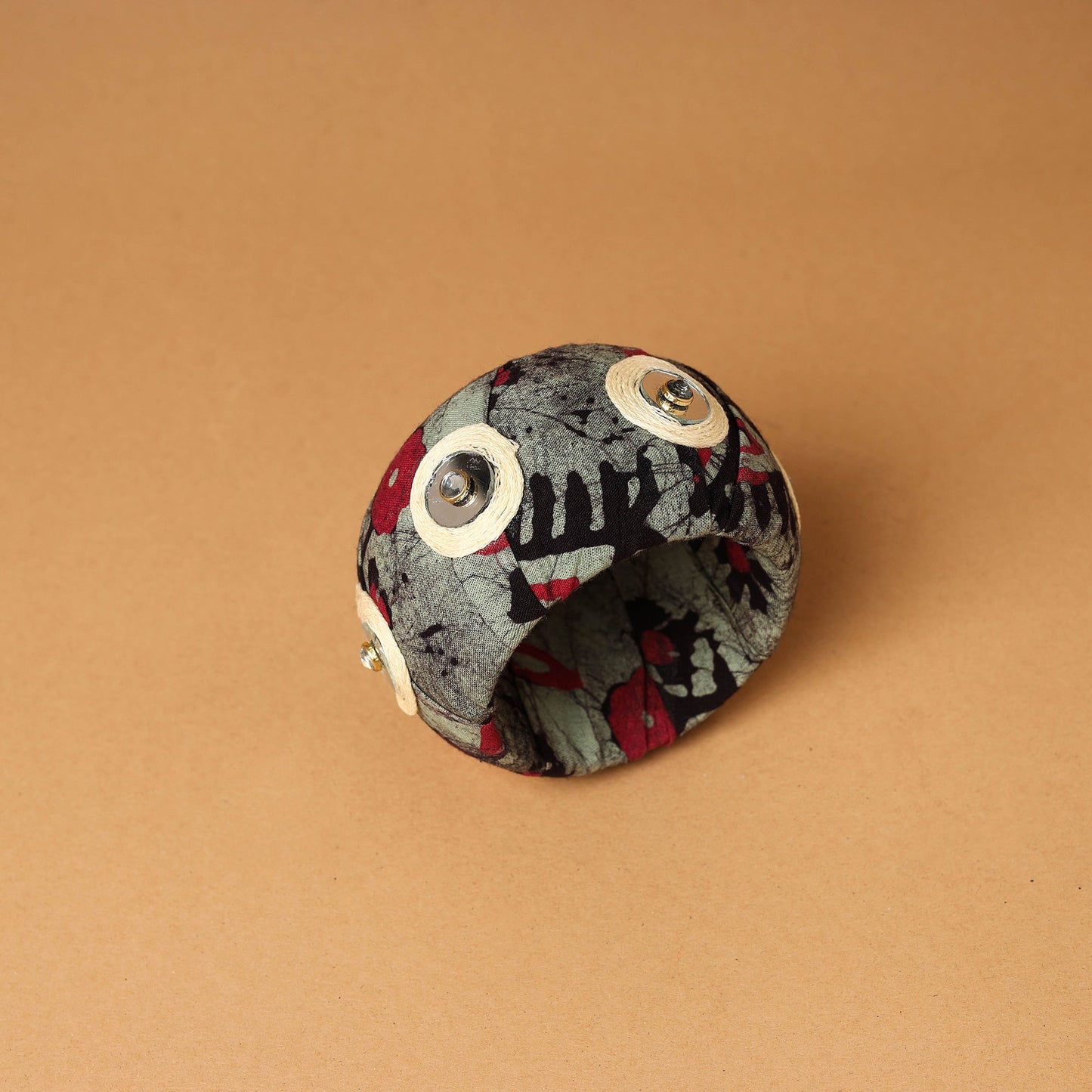 Buy Fabart Kundan & Mirror Work Handmade Bangle