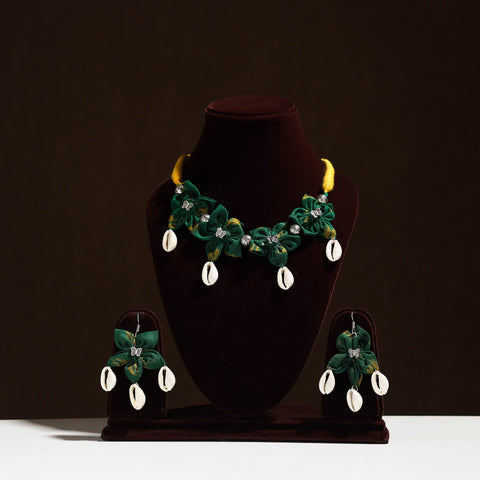  Fabart Phool Kali Shell Choker Necklace Set 