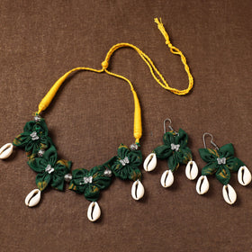  Fabart Phool Kali Shell Choker Necklace Set 