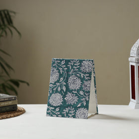 Green - fabric embellished handmade photo frame (8 x 6 in)