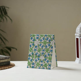 Green - fabric embellished handmade photo frame (8 x 6 in)