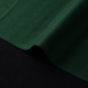 Green - flex cotton prewashed plain fabric 15 - handcrafted