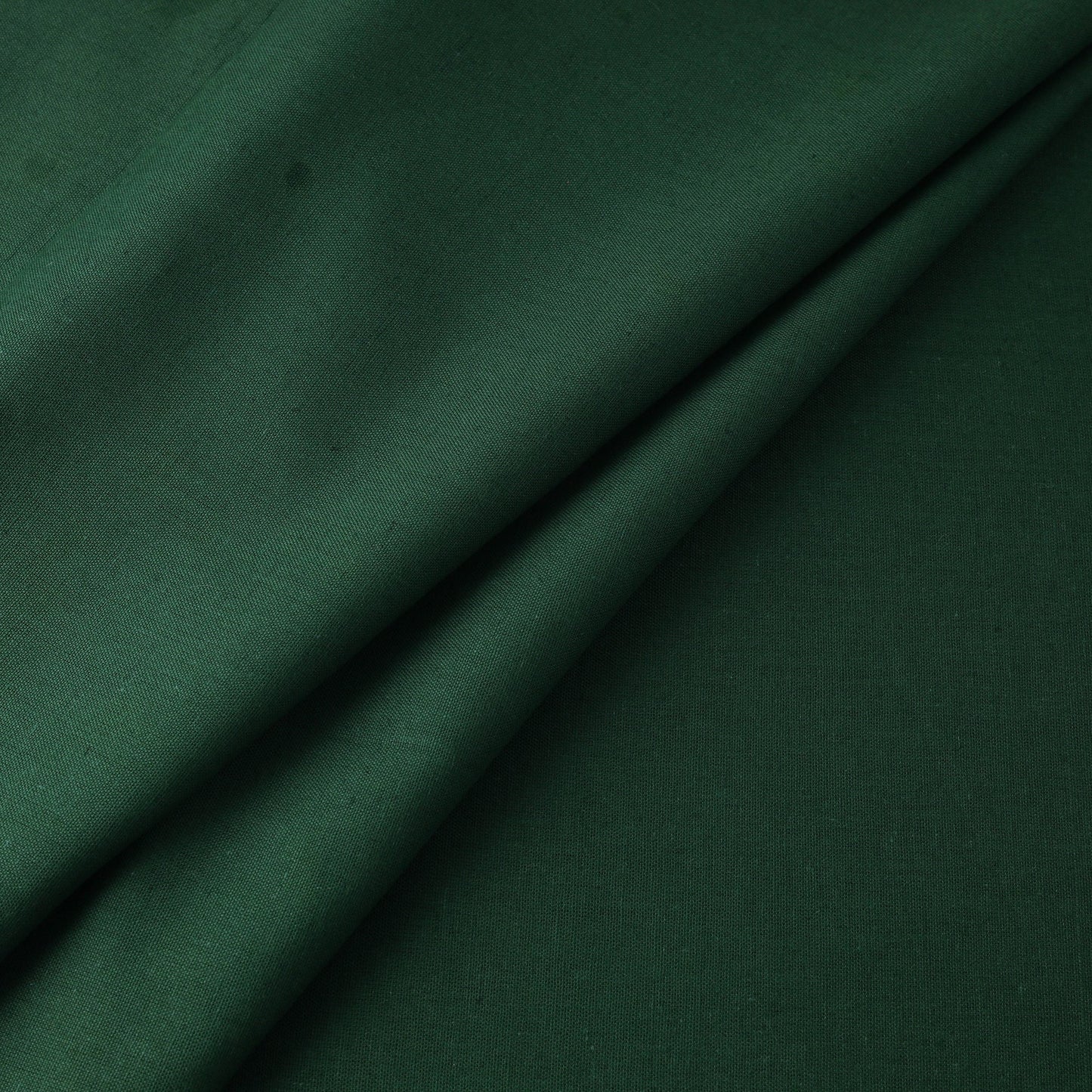 Green - flex cotton prewashed plain fabric 15 - handcrafted