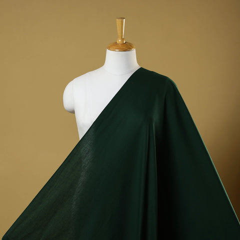 Green - flex cotton prewashed plain fabric 20 - handcrafted