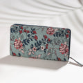 Green Floral Printed Handcrafted Wallet