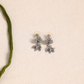 Green German Silver Fabart Necklace Set