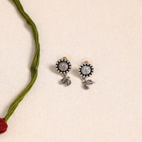 Green German Silver Fabart Necklace Set