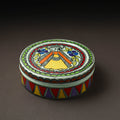  Godna Madhubani Handpainted Stainless Steel Casserole