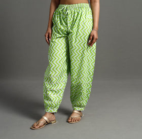 Buy Green Gota Work Cotton Jaipur Afghani Salwar